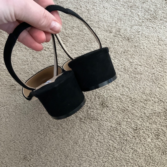 Manolo Blahnik Aspro Suede Block-Heel Slingback Pump - Picture 8 of 10